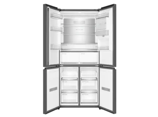 მაცივარი TCL C521CDIB FREE BUILT-IN, 521L, Energy E, 190x64x83.3, LED Display, Metal Fresh. Icy Blue glass, 2 image