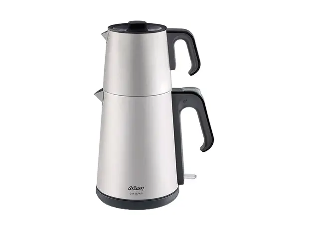 ჩაის აპარატი Arzum AR3069, 1650W, 1.2L, Tea Maker, Silver