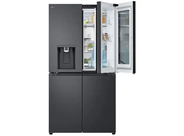 მაცივარი LG GR-X24FFCAB.AEVQMER, 571L, A+, No Frost, Refrigerator, Grey, 5 image