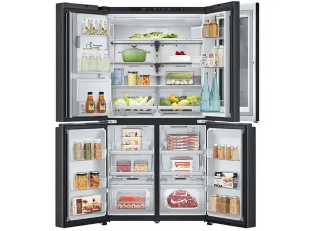 მაცივარი LG GR-X24FFCAB.AEVQMER, 571L, A+, No Frost, Refrigerator, Grey, 6 image