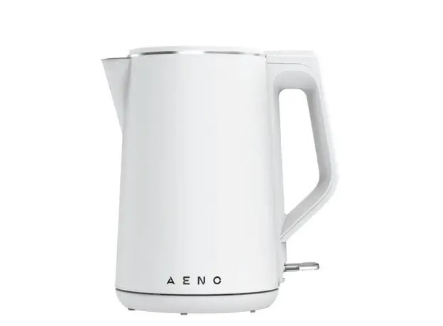 ელექტრო ჩაიდანი AENO Electric Kettle EK2: 1850-2200W, 1.5L, Strix, Double-walls, Non-heating body, Auto Power Off, Dry tank Protection