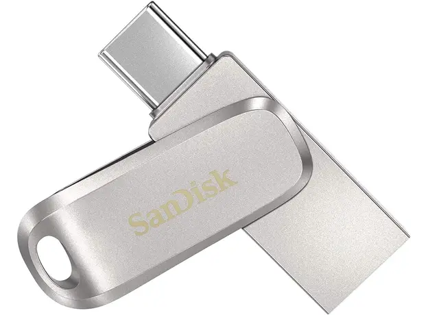 ფლეშ მეხსიერება SanDisk Ultra Dual Drive Luxe 64GB SDDDC4-064G-G46, 2 image