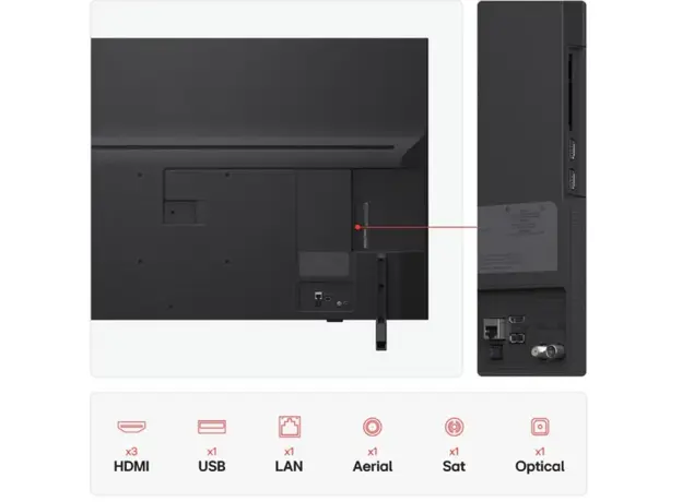 ტელევიზორი LG 50QNED82A6B, 3 image