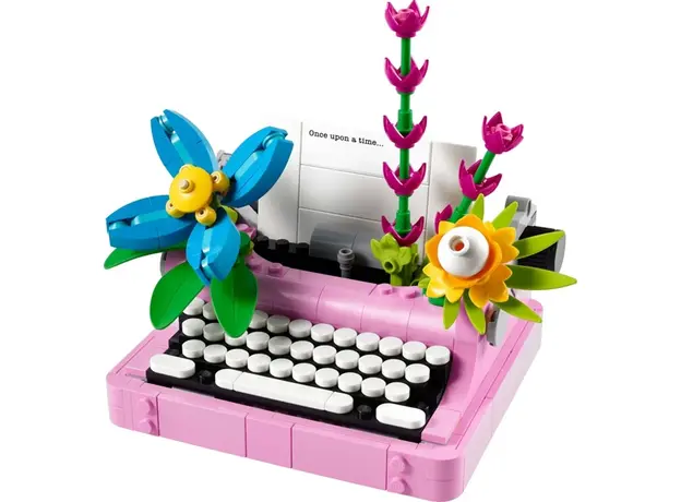 ლეგო LEGO Constructor Creator Typewriter with Flowers, 2 image