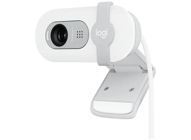 Logitech Brio 100 Full HD Webcam - Off-White (L960-001617)