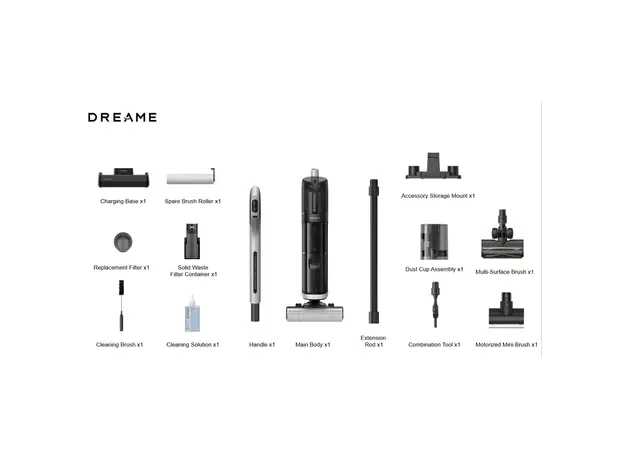 მტვერსასრუტი Dreame H14 Dual Wet and Dry Vacuum (HHV25A), 7 image