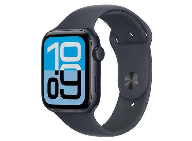 სმარტ საათი Apple Watch SE 3 GPS 44mm Midnight Aluminium Case With Midnight Sport Band MEHQ4 M/L