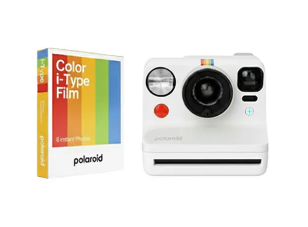 ფირის ფოტოაპარატი Polaroid Now+ Generation 3 Bundle Color Film White (8 Photos)