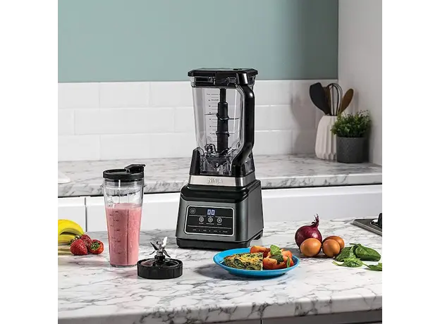 ბლენდერი Ninja BN750EU, 1200W, 2.1L, Blender 2in1, Black/Silver, 2 image