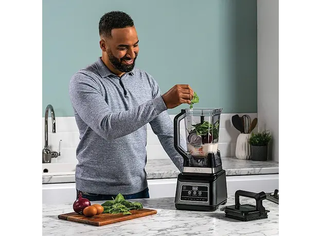 ბლენდერი Ninja BN750EU, 1200W, 2.1L, Blender 2in1, Black/Silver, 4 image