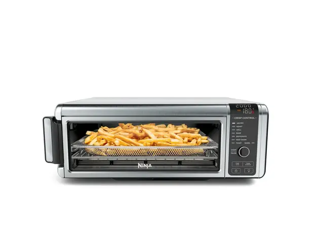 ელექტრო ღუმელი Ninja SP101EU, 2400W, 8in1 Flip Mini Oven, Black/Silver