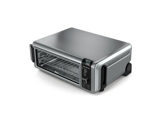 ელექტრო ღუმელი Ninja SP101EU, 2400W, 8in1 Flip Mini Oven, Black/Silver, 3 image