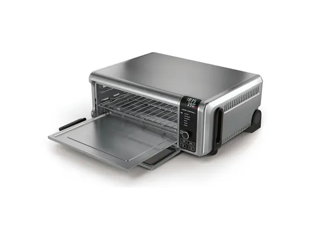 ელექტრო ღუმელი Ninja SP101EU, 2400W, 8in1 Flip Mini Oven, Black/Silver, 2 image