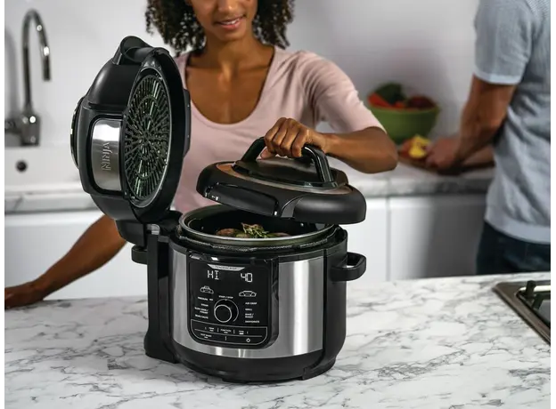მულტისახარში ქვაბი Ninja OP500EU Foodi Max Multi Cooker Gray, 7 image