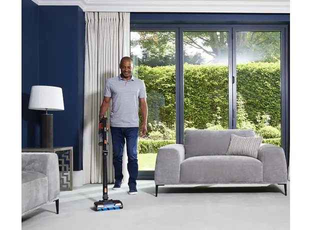 მტვერსასრუტი Shark Ninja IZ300EU Anti Hair Wrap Cordless Stick Vacuum Cleaner Black/Gold, 7 image