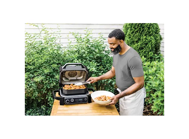 გრილი Ninja OG701EU, 2400W, Grill, Black/Silver, 6 image