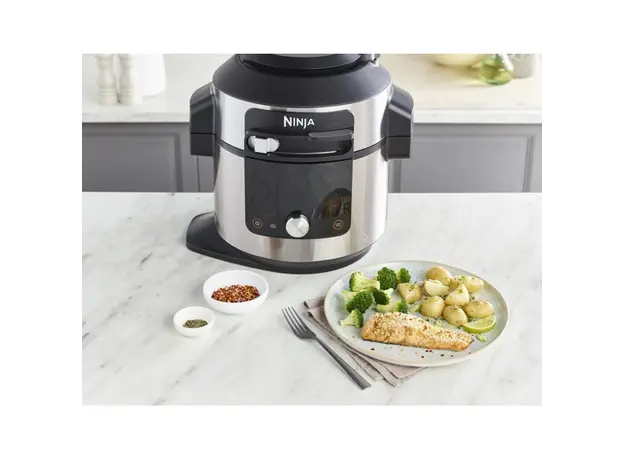 მულტსახარში Ninja OL750EU, 1500W, 7.5L, Multifunction Cooker, Silver/Black, 6 image