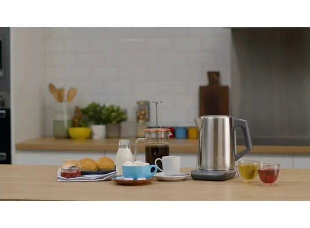 ელექტრო ჩაიდანი Shark Ninja KT201EU Rapid Boil Perfect Temperature Kettle Gray, 6 image