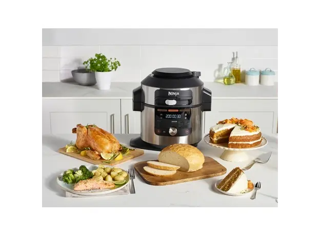 მულტსახარში Ninja OL650EU, 1760W, 7.5L, Multifunction Cooker, Silver/Black, 5 image