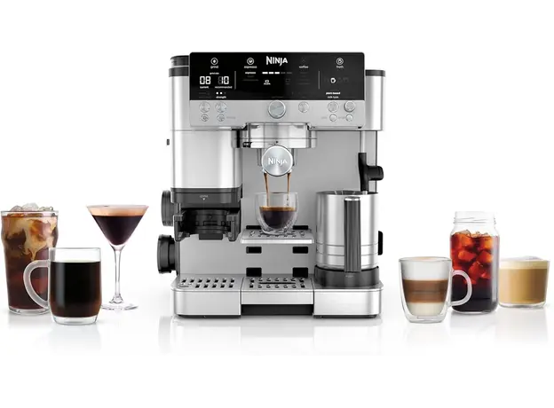 ყავის აპარატი Ninja Coffee Machine 3‑in‑1 espresso + filter coffee + cold brew Home Barista, 2 image