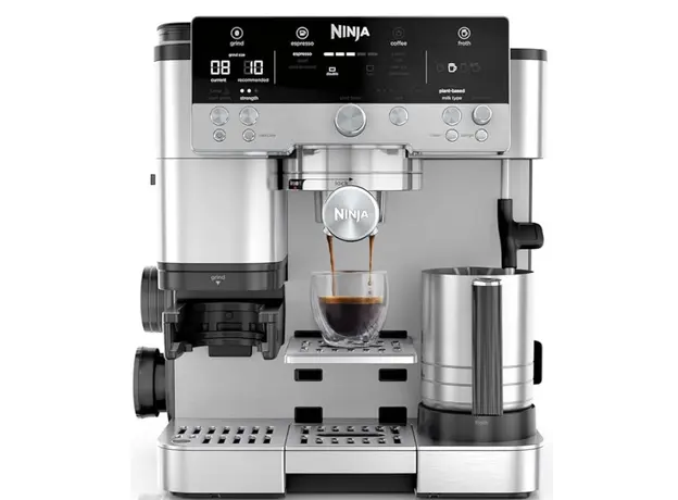 ყავის აპარატი Ninja Coffee Machine 3‑in‑1 espresso + filter coffee + cold brew Home Barista
