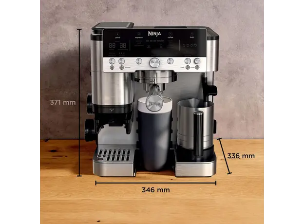 ყავის აპარატი Ninja Coffee Machine 3‑in‑1 espresso + filter coffee + cold brew Home Barista, 5 image