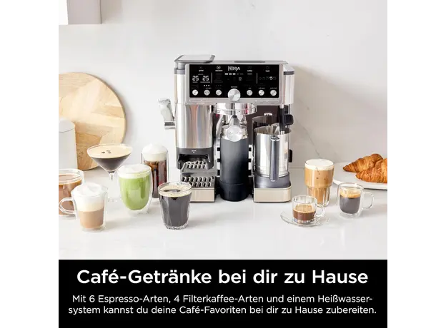 ყავის აპარატი Ninja Coffee Machine 3‑in‑1 espresso + filter coffee + cold brew automative, 2 image