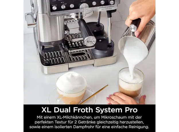 ყავის აპარატი Ninja Coffee Machine 3‑in‑1 espresso + filter coffee + cold brew automative, 4 image