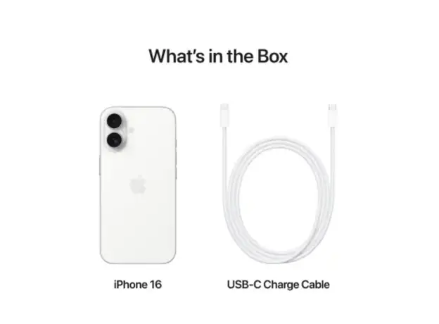 მობილური ტელეფონი Apple IPhone 16 128GB White,Model A3287, 11 image