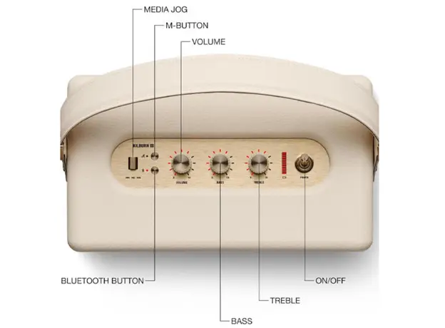 დინამიკი Marshall Kilburn III Cream, 4 image