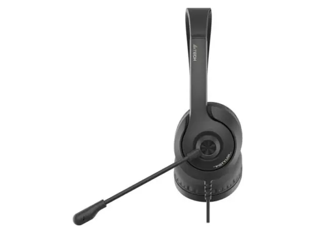 ყურსასმენი A4tech Fstyler FH100U USB Stereo Headset With Mic Stone Black, 4 image