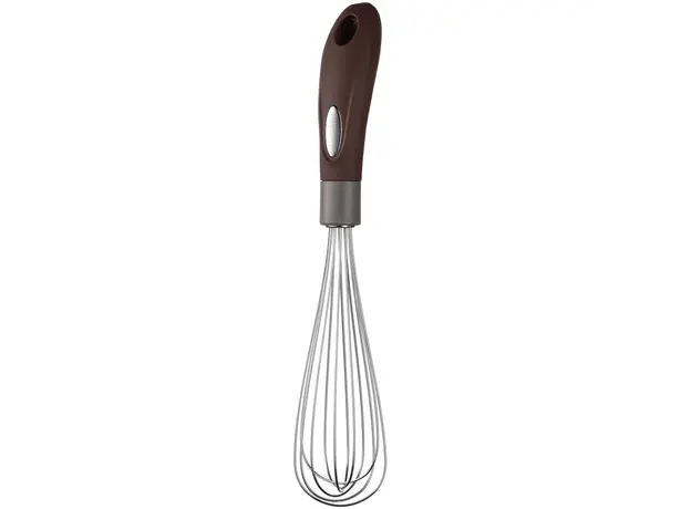 Ardesto Whisk Gemini, 28.6cm, stainless steel, plastic, gray-brown, 6 image