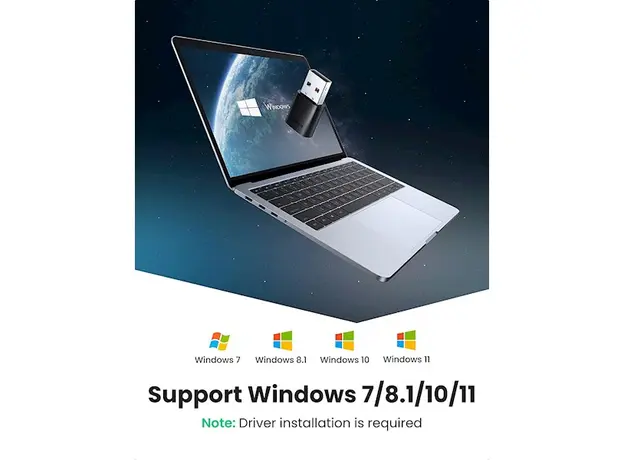 ადაპტერი UGREEN USB Bluetooth 5.0 Adapter (CM390) 80889, 8 image