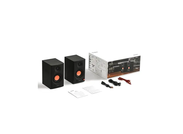 Speaker Edifier MR3, 36W, TRS, RCA, AUX, Bluetooth, Powered Studio Monitor Speakers, Black, 5 image