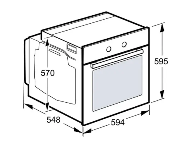 ჩასაშენებელი ღუმელი BOSCH HJA737BA0, 10 image