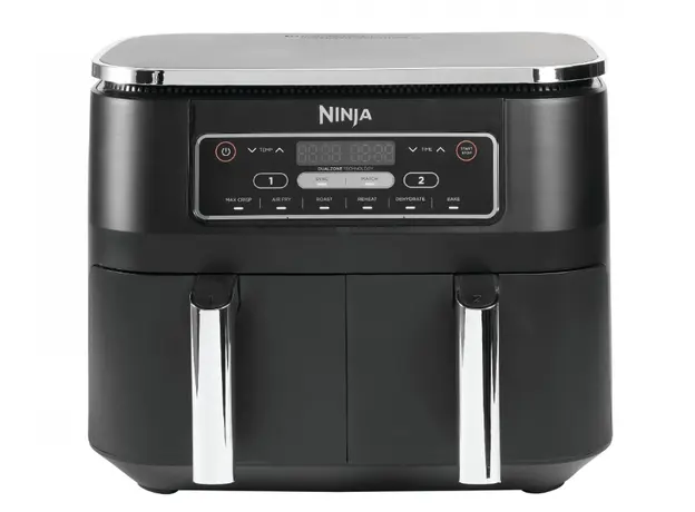 აეროგრილი Ninja AF300EU Dual Zone Air Fryer Gray, 2 image