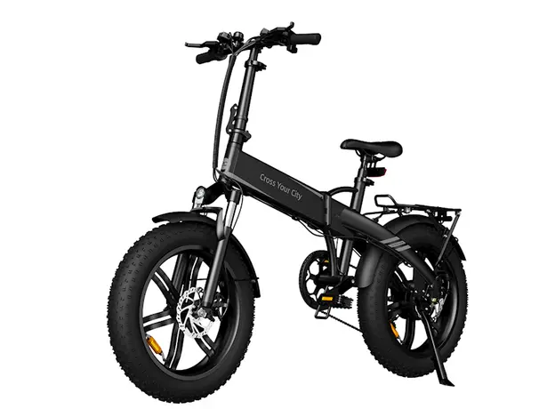 ელექტრო ველოსიპედი ADO A20F XE, 500W, Smart APP, Folding Electric Bike, 25KM/H, Black, 2 image