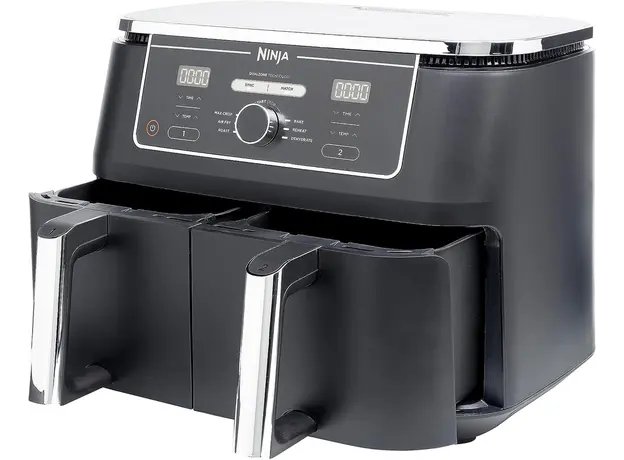 აეროგრილი Ninja AF400EU Dual Zone Air Fryer Black, 3 image