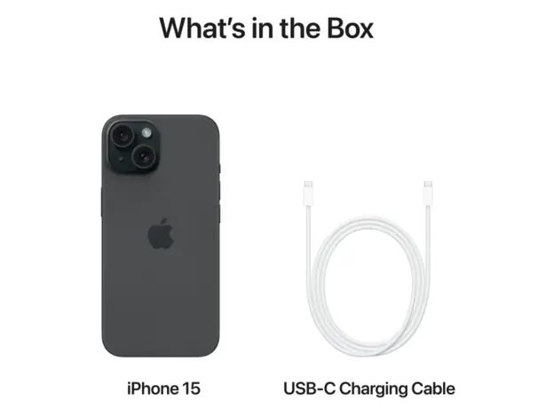 მობილური ტელეფონი Apple iPhone 15 128GB Black, 7 image