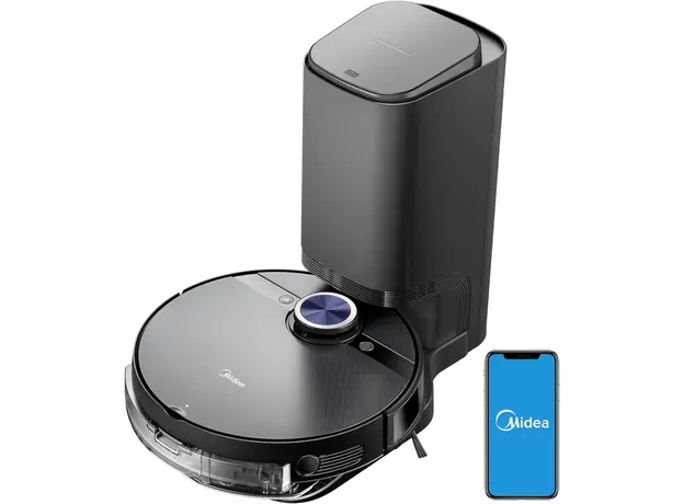 რობოტი მტვერსასრუტი Midea S8+ Robotic Vacuum Cleaner Black