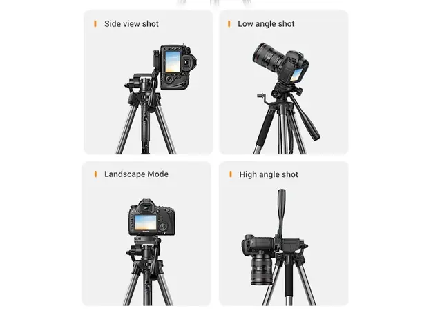 შტატივი UGREEN LP661 (15187), Specialized Tripod, Black, 6 image