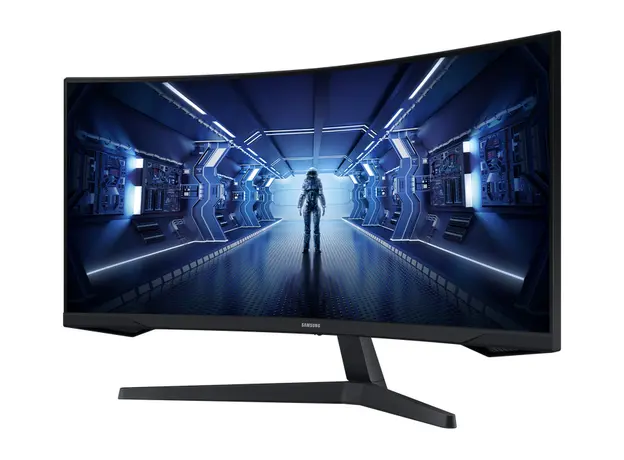 Monitor SAMSUNG ODYSSEY G5 CURVED (LC34G55TWWIXCI) BLACK, 3 image