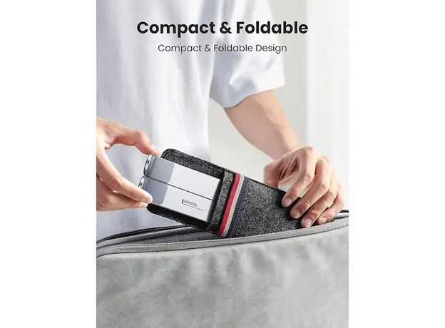 ნოუთბუქის სადგამი UGREEN LP451 (40289) Foldable Laptop Stand, Silver, 5 image