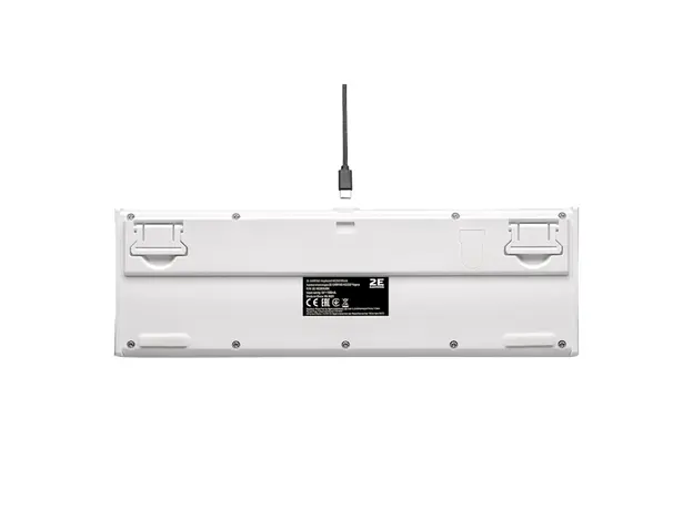 კლავიატურა 2E 2E-KG350UBK Gaming KG350 Keyboard, RGB, USB, Black, 7 image