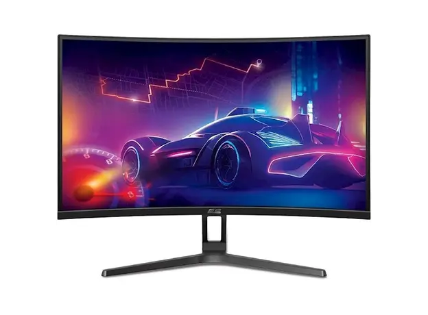 მონიტორი 2E 2E-R2723BV-01.UA R2723BV, 27", Curved Monitor, FHD, VA, HDMI, DP, Black, 2 image