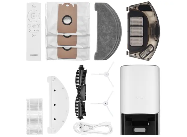 რობოტი მტვერსასრუტი Sencor SRV 9385WH Robotic Vacuum Cleaner, 8 image