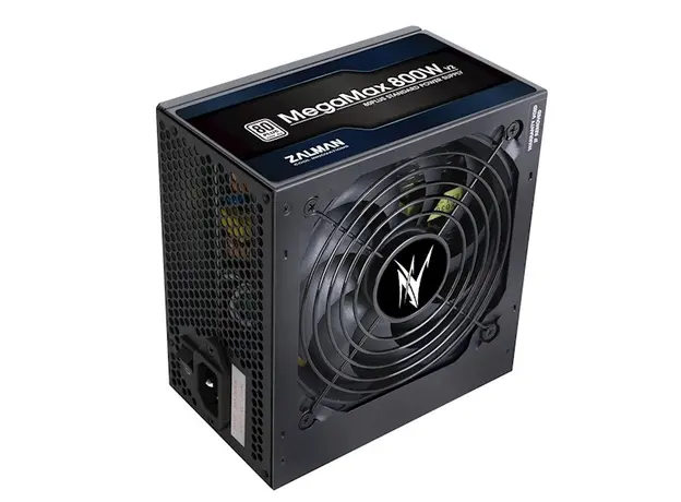 კვების ბლოკი Zalman Power supply MegaMax 800-TXII (800W), 200-240 VAC, 87%, 80+, aPFC, 120mm, MB24, CPU (4+4,8), 8xSATA, 4xPCIe, 4xMOLEX, 1xFDD, OPP, OVP, UVP, SCP, 5 image