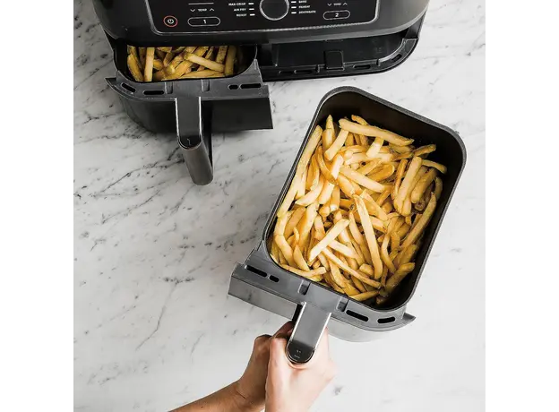 აეროგრილი Ninja AF400EU Dual Zone Air Fryer Black, 7 image