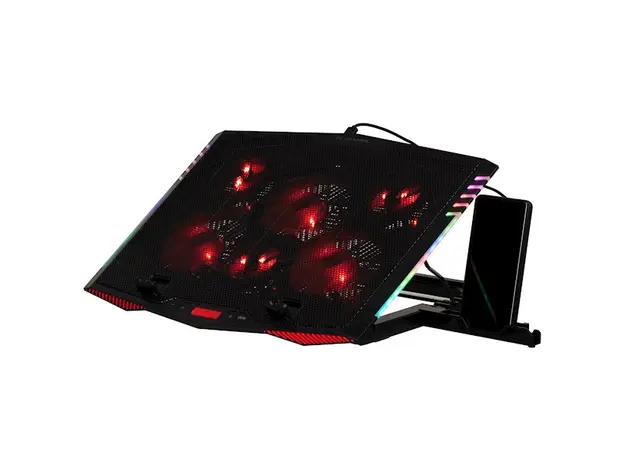 ლეპტოპის გამაგრილებელი 2E CPG-005 Gaming Cooling Pad Laptop Stand 17.3″ Black, 2 image