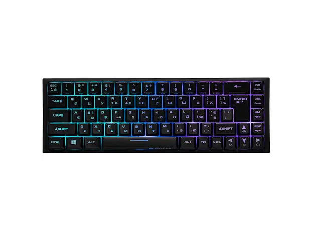 კლავიატურა 2E 2E-KG350UBK Gaming KG350 Keyboard, RGB, USB, Black, 2 image